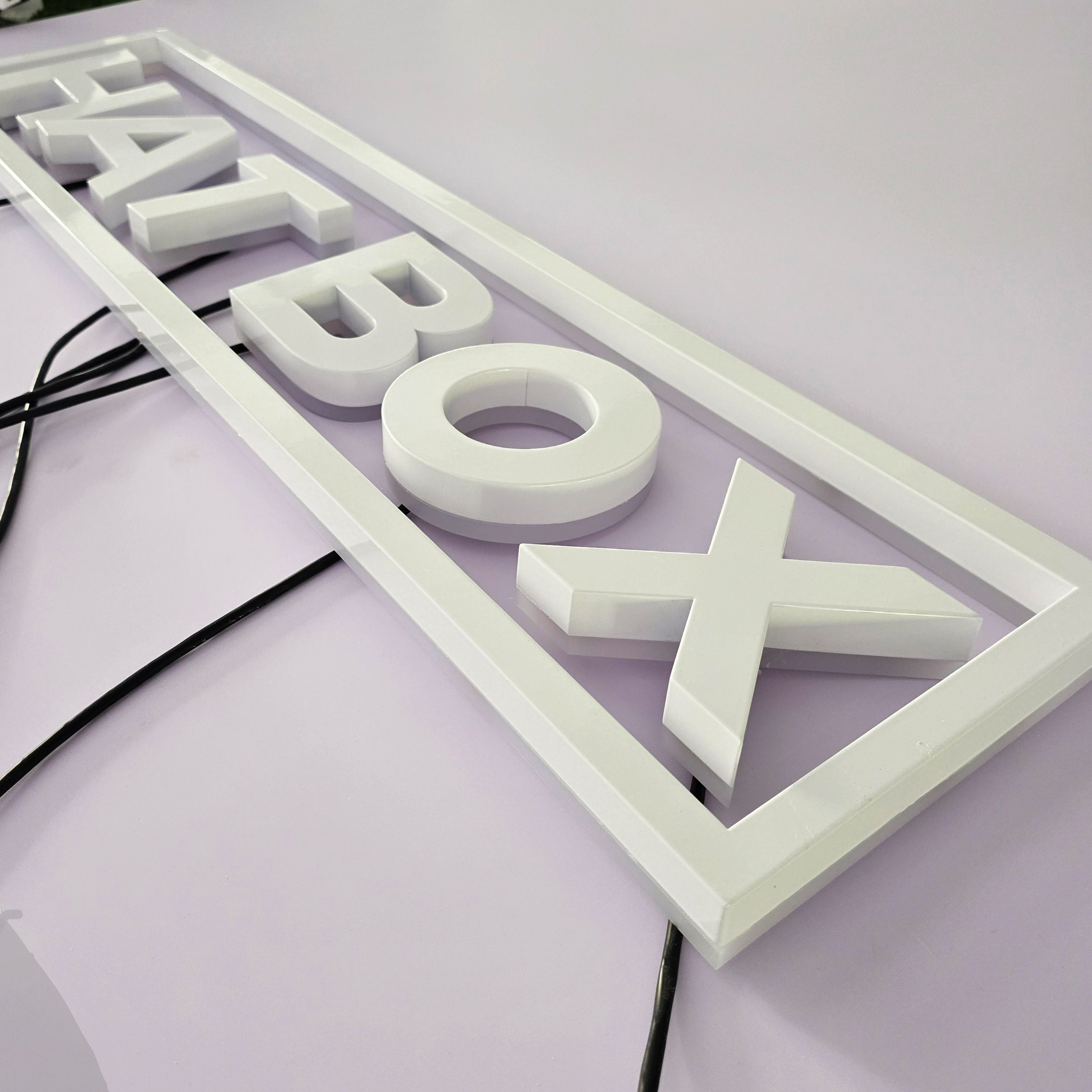 Custom Backlit Channel Letters|Illuminated Stainless steel letters|Premium Office Signs