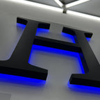 Custom RGB Backlit Channel Letters | LED channel Signs for Hotels & Offices