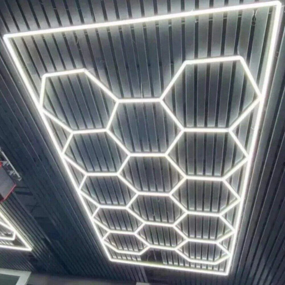 Waterproof Aluminum Hexagonal LED Lights Outdoor Wall Mount Hex LED Light for Garden Patio Deck