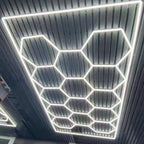 Waterproof Aluminum Hexagonal LED Lights Outdoor Wall Mount Hex LED Light for Garden Patio Deck