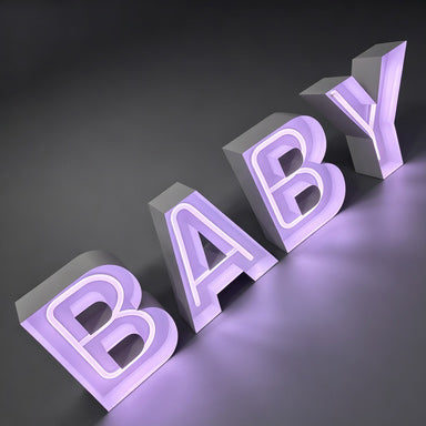 Custom Neon Marquee Letters – Personalized LED Light Up Signs