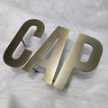 Custom Brushed Metal Cut Letters | 3D Solid Stainless Steel Business Wall Sign
