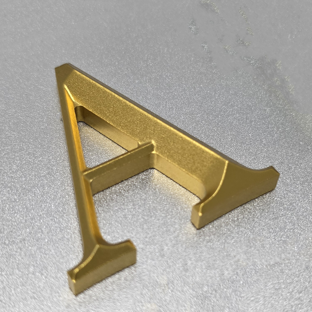 金属切割字母