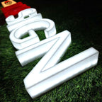 Custom Illuminated Acrylic Channel Letters | 3D Glowing Brand Sign for Business