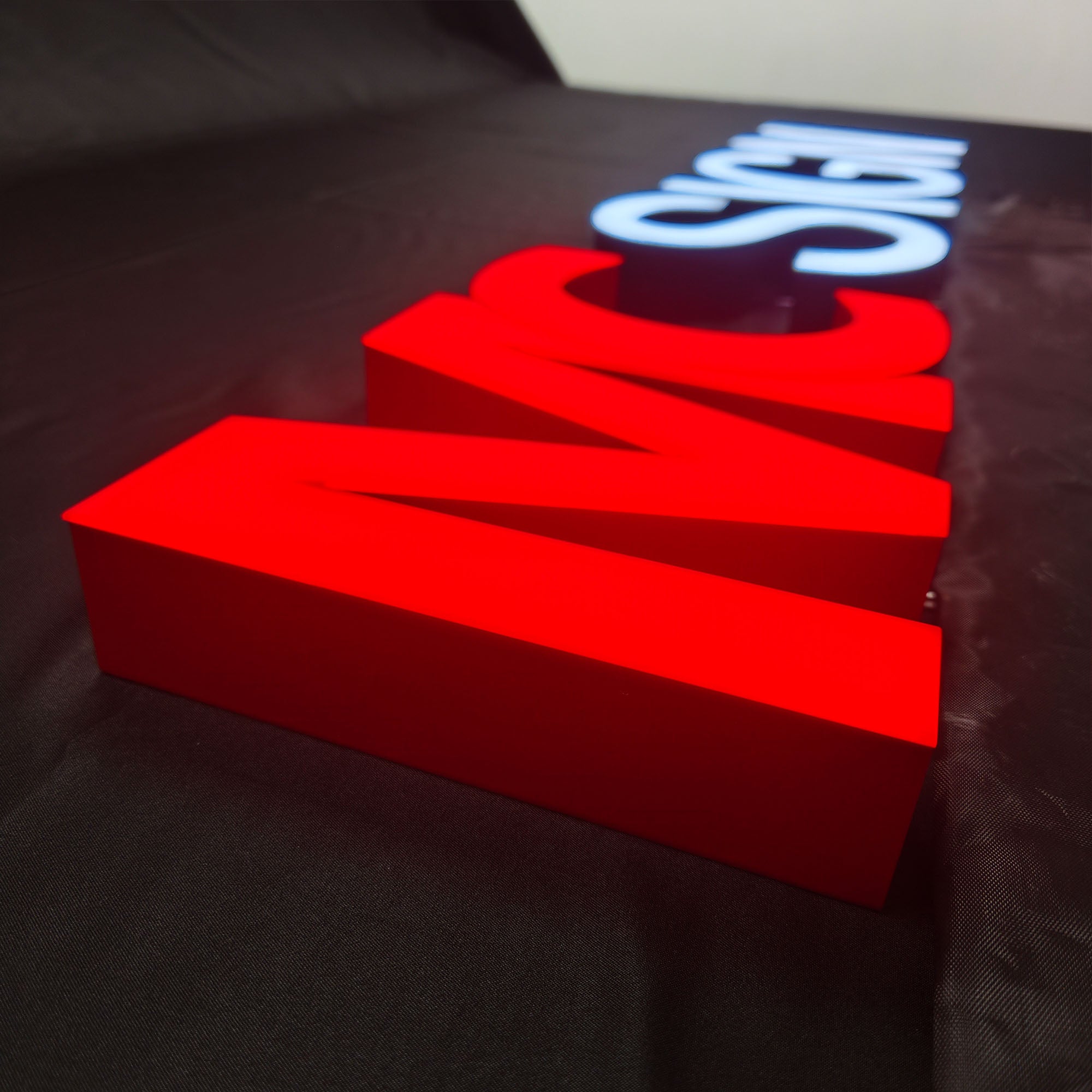 Custom Trimless Channel Letters | LED Storefront Signs for Business Branding