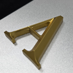 金属切割字母