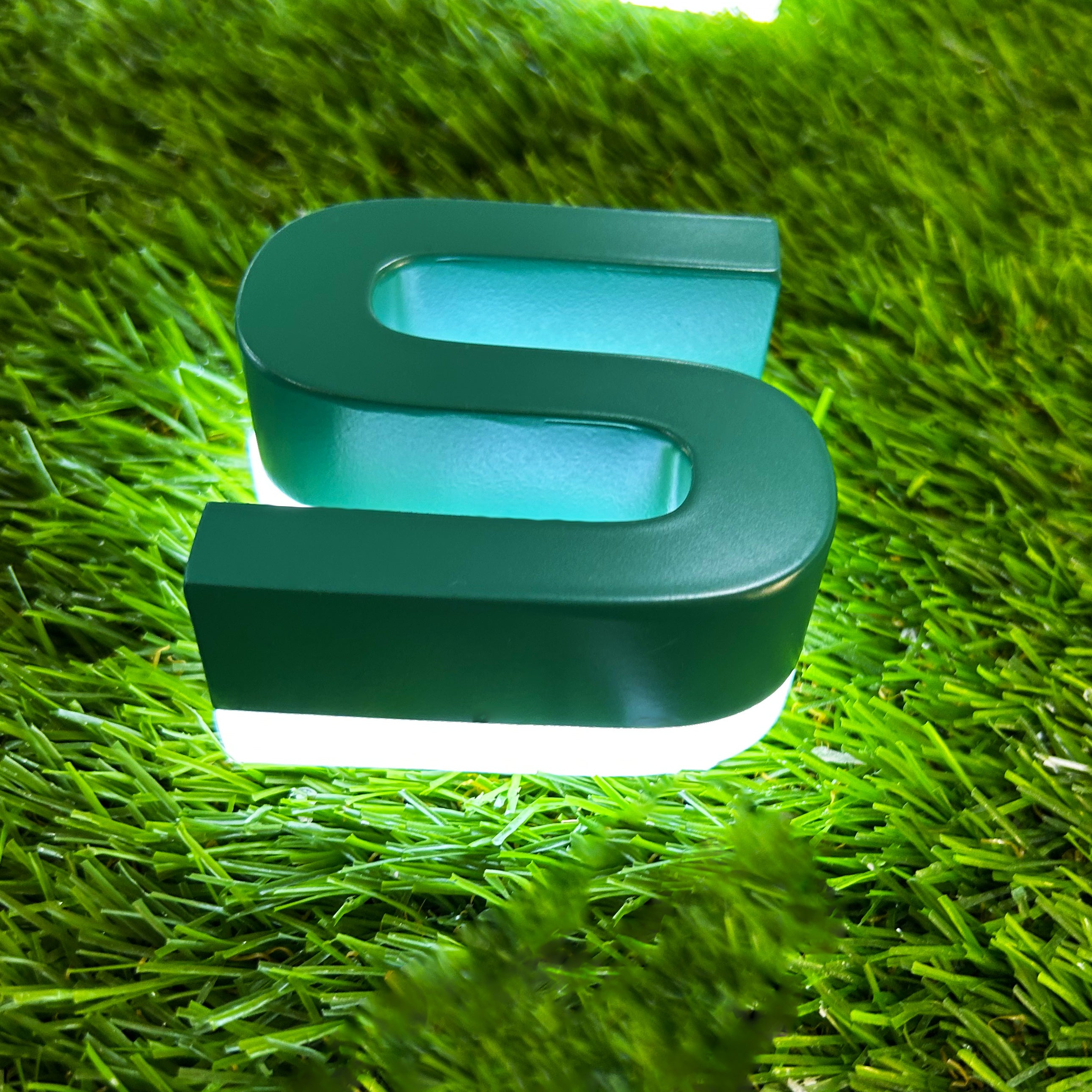 Custom Illuminated Stainless steel Channel letters, 3D Backlit Letter for Storefront & Office Branding