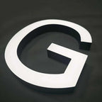 Custom Front-lit Acrylic Letters,Straight Edge，Business Storefront & Office Branding