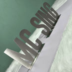 Custom 3D Freestanding Metal Letters | Mirror Stainless Steel Tabletop Sign