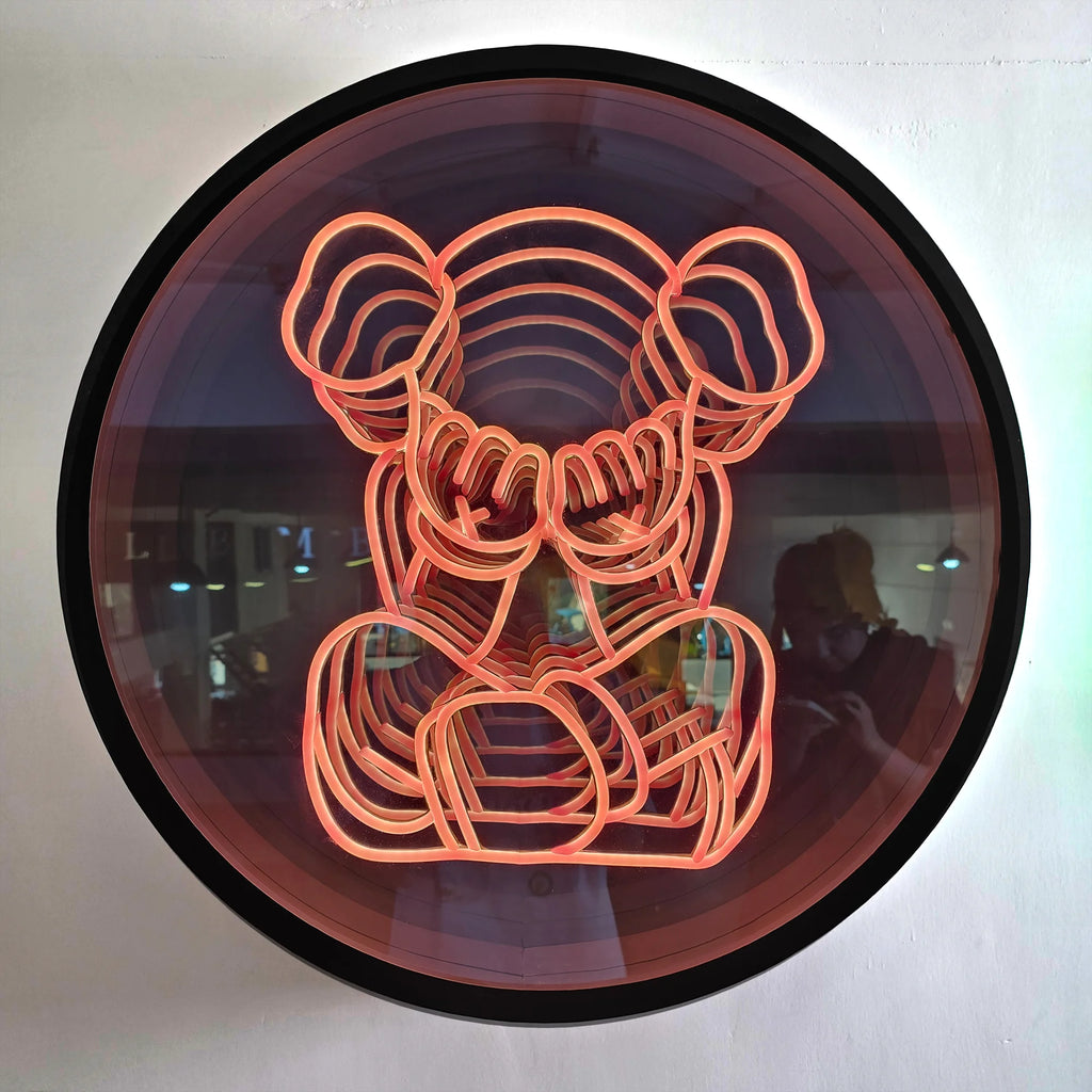 Infinity Mirror Light Box | Custom LED Neon Sign for Home & Business Decor