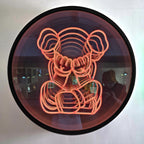 Infinity Mirror Light Box | Custom LED Neon Sign for Home & Business Decor