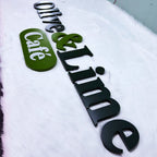 Custom Fabricated Metal Letter|Custom Non-Illuminated Reverse Channel Letters |Commercial  Storefront Sign