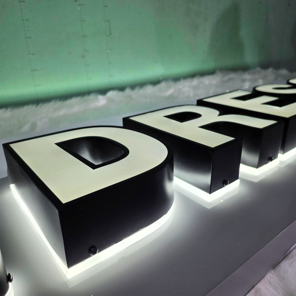Dual-Lit LED Channel Letters | Custom Outdoor Retail Store Signage