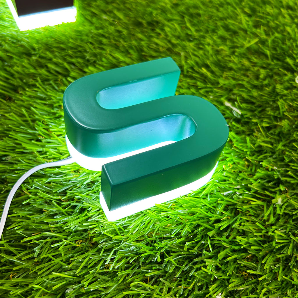 Custom Illuminated Stainless steel Channel letters, 3D Backlit Letter for Storefront & Office Branding