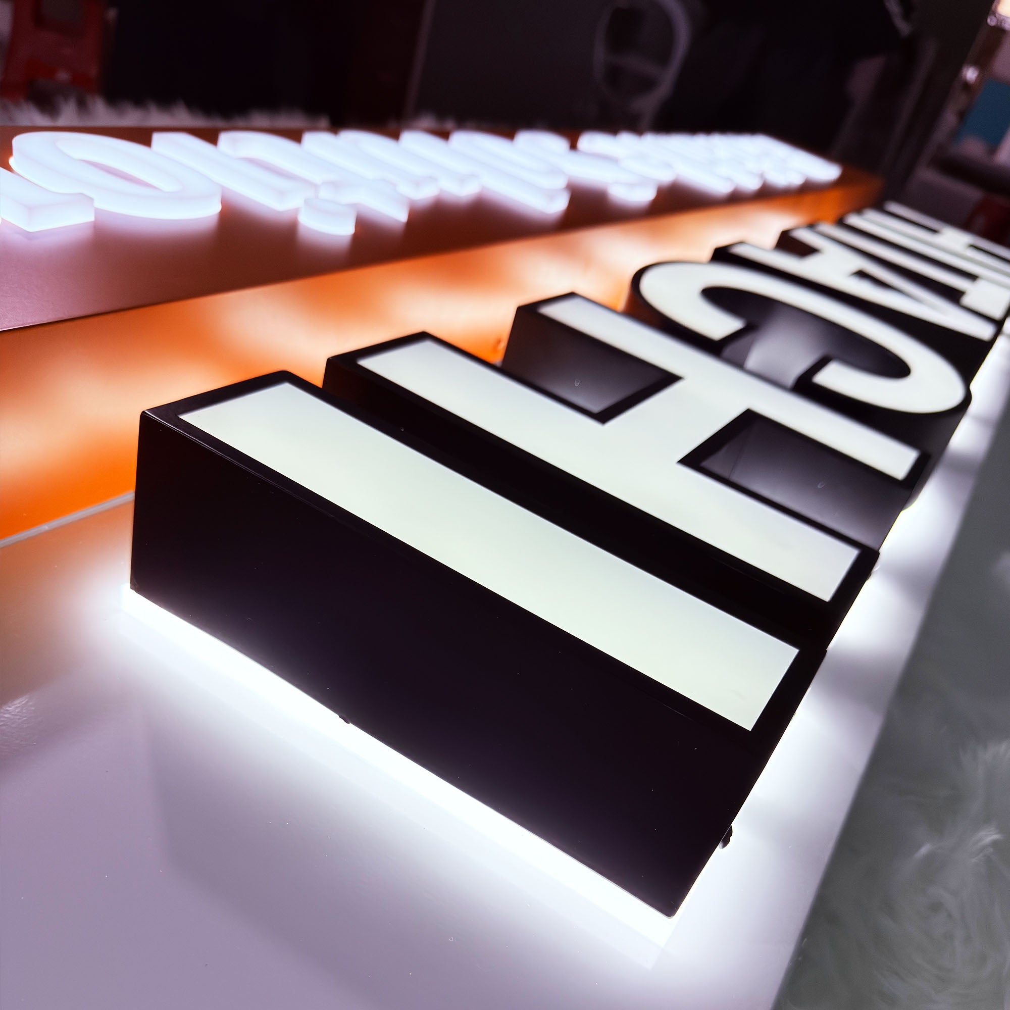 Custom Dual-lit Channel Letters | LED Channel Letters Signboard | Indoor & Outdoor Business Signs