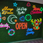 Custom Flexible Neon Christmas Sign | LED Light for Xmas & Holiday Decor