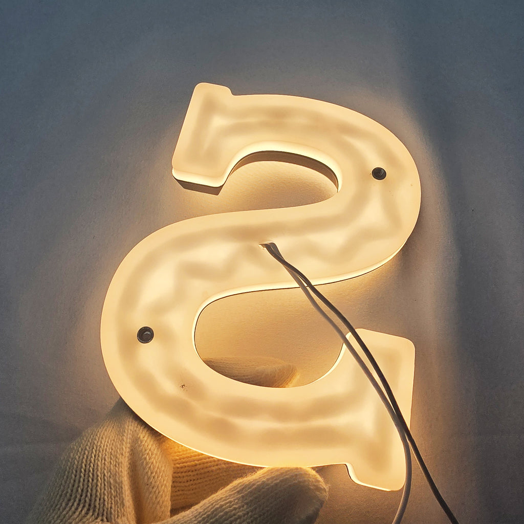Custom Dual-Lit Acrylic Letter |LED Sign| Indoor & Outdoor Commercial Logo