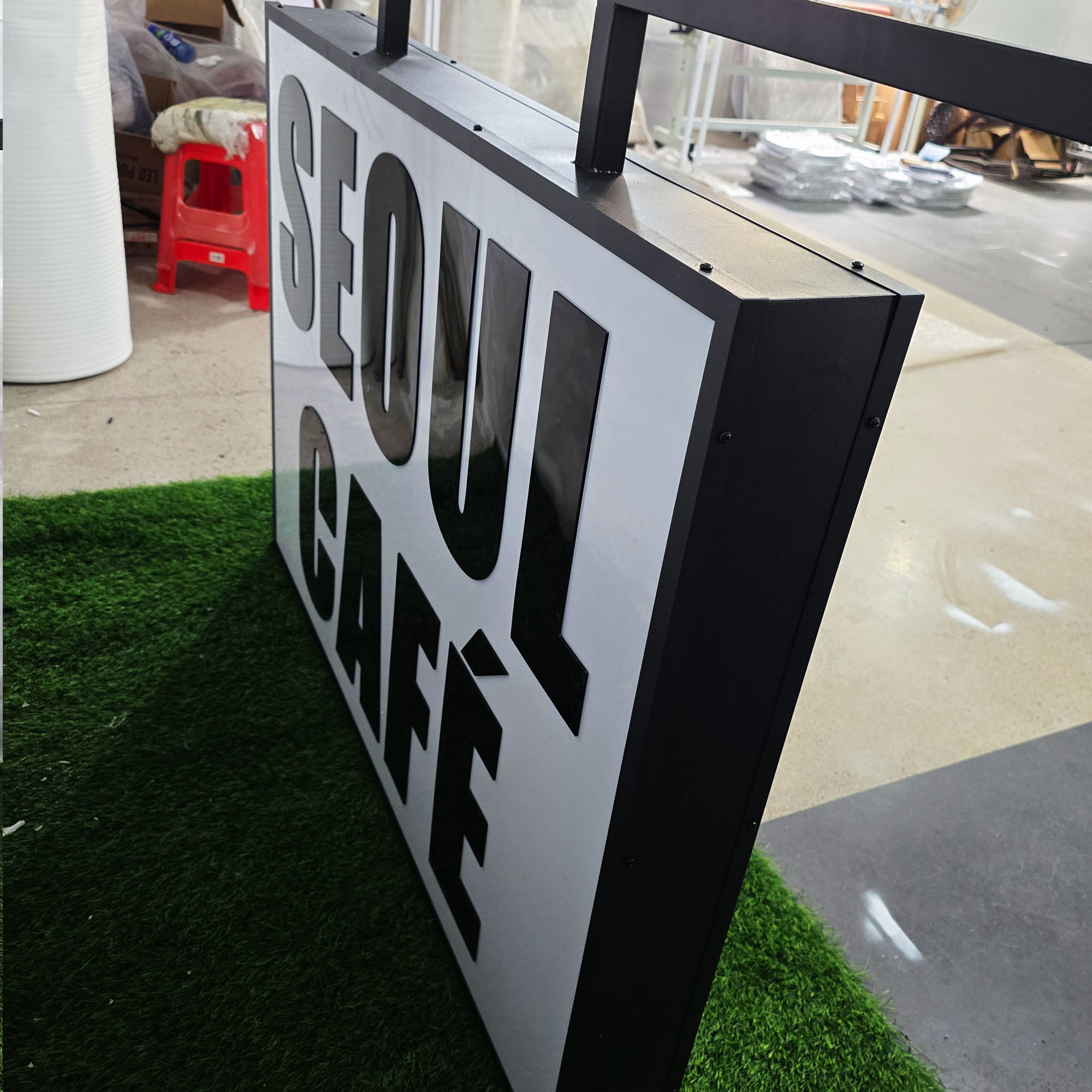 Custom Double-Sided Blade Light Box|Sign Cabinet  |LED Light Boxes|Storefront Signage