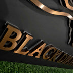 Custom Backlit Channel Letters Panel 3D Metal Halo Lit Logo Sign Indoor Outdoor Business Store Front Wall Signage