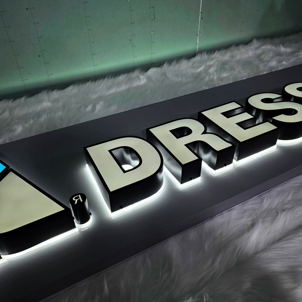 Dual-Lit LED Channel Letters | Custom Outdoor Retail Store Signage