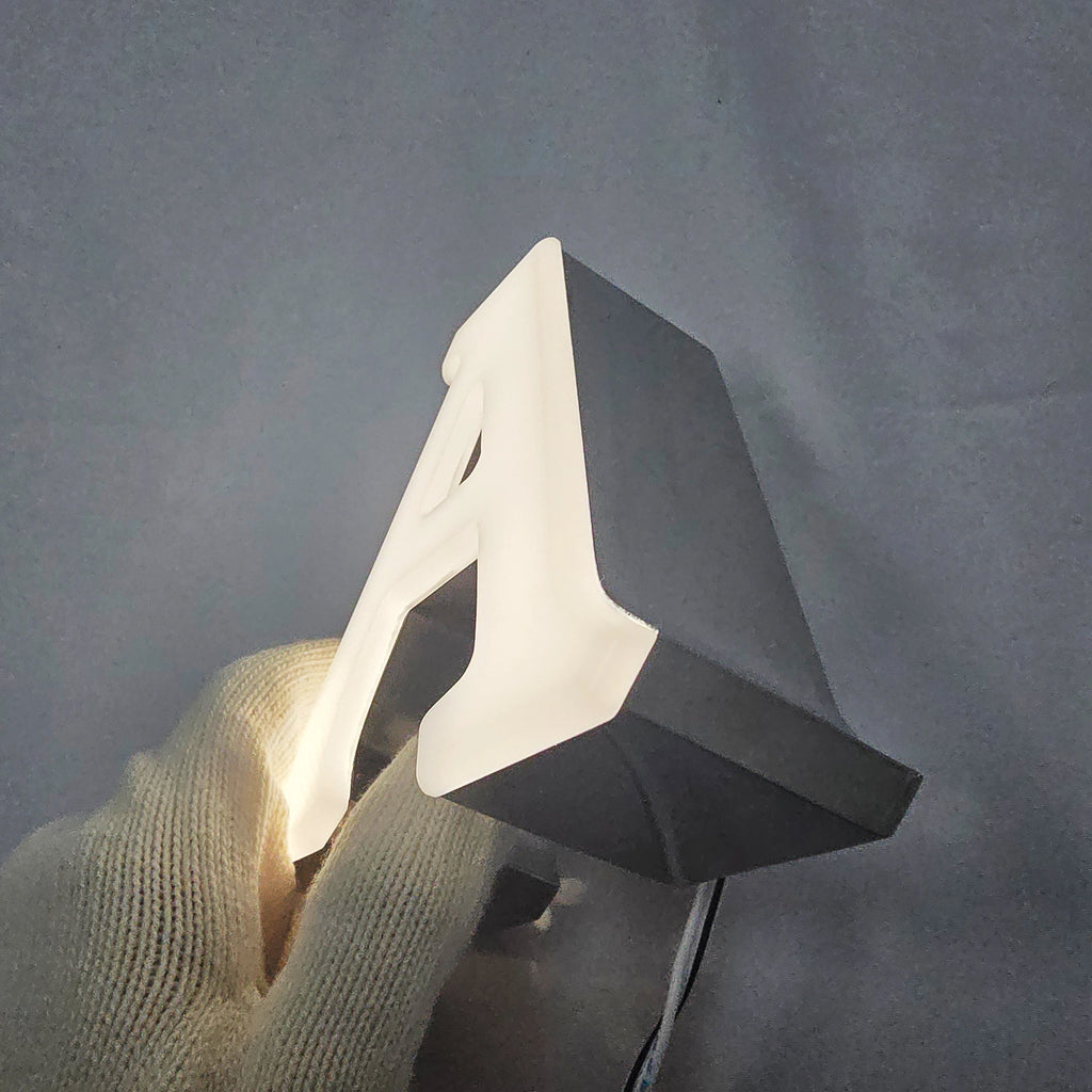 Custom Trimless Channel Letters | Office Reception LED Logo Sign