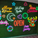 Custom Flexible Neon Christmas Sign | LED Light for Xmas & Holiday Decor