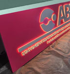Custom 3D Backlit Channel Letters | LED Storefront Wall Logo Sign