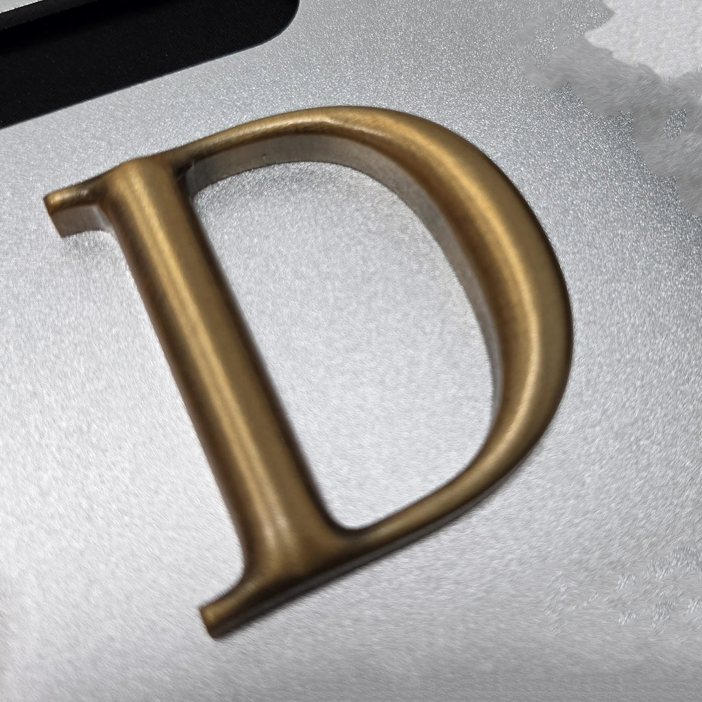 Custom Aluminum Spherical 3D Characters Antique Bronze Rounded Metal 3D Letters Numbers Business Store Wall Logo Sign