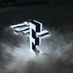 Custom Dual-Lit Acrylic Letters | Front & Back LED Illuminated Signs
