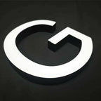 Custom Front-lit Acrylic Letters,Straight Edge，Business Storefront & Office Branding