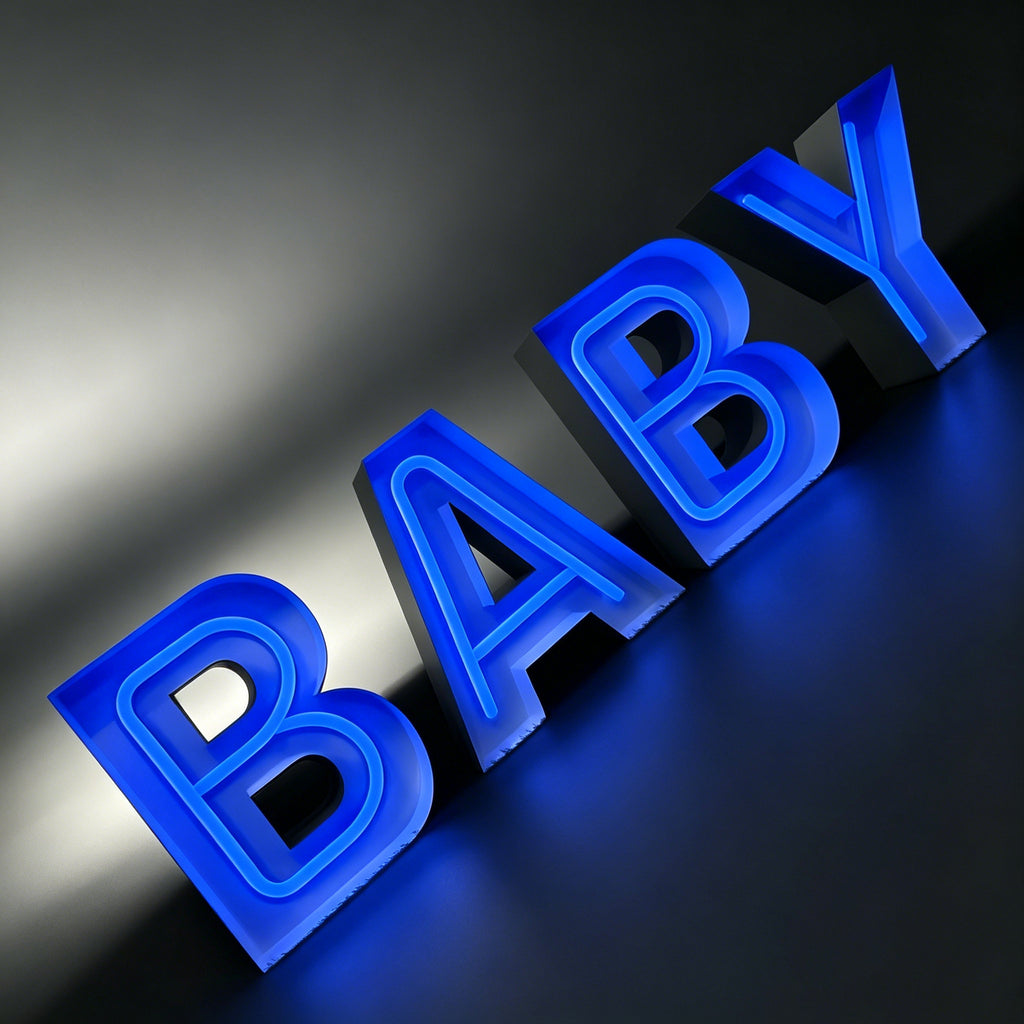 Custom Neon Marquee Letters – Personalized LED Light Up Signs