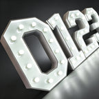 Custom LED Number Bulb Marquee Letters – Birthday, Graduation & Parties
