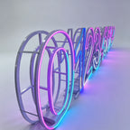 Custom Foldable Light Up Numbers with RGB LED Lighting