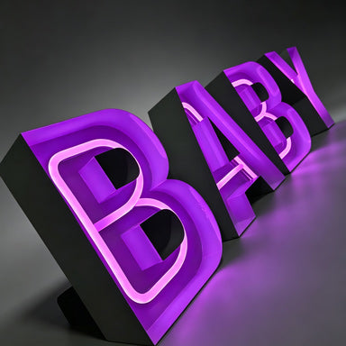 Custom Neon Marquee Letters – Personalized LED Light Up Signs
