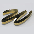 3D Gold Illuminated Logo Sign – Custom Metal Backlit Letters for Business Wall Decor
