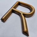 Custom Metal Cut Letters  Featuring Solid Aluminum Wall Logo Sign for Business