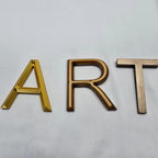 Custom Metal Cut Letters  Featuring Solid Aluminum Wall Logo Sign for Business