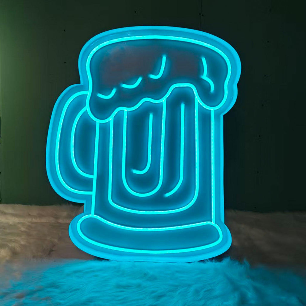 Custom LED Neon Sign: Personalized Name Light Up Wall Art for Game Room