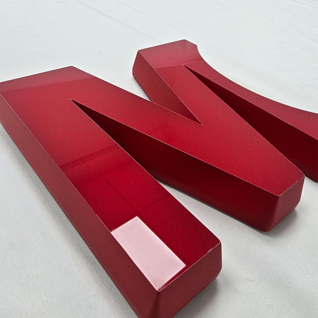 Custom Face-lit Acrylic Letters | Bevelled Edge LED Signage for Business