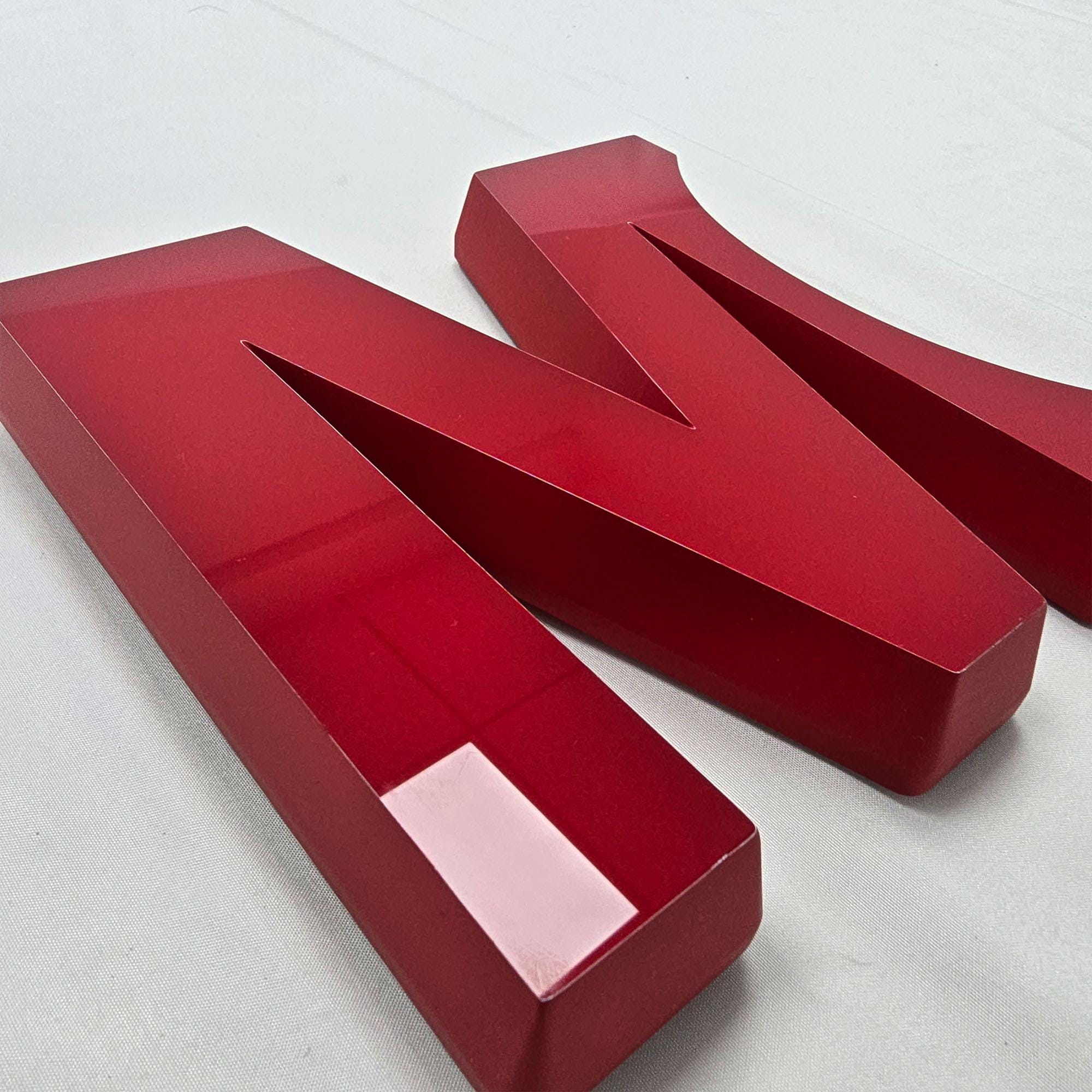Custom Face-lit Acrylic Letters | Bevelled Edge LED Signage for Business