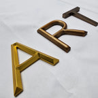 Custom Metal Cut Letters  Featuring Solid Aluminum Wall Logo Sign for Business