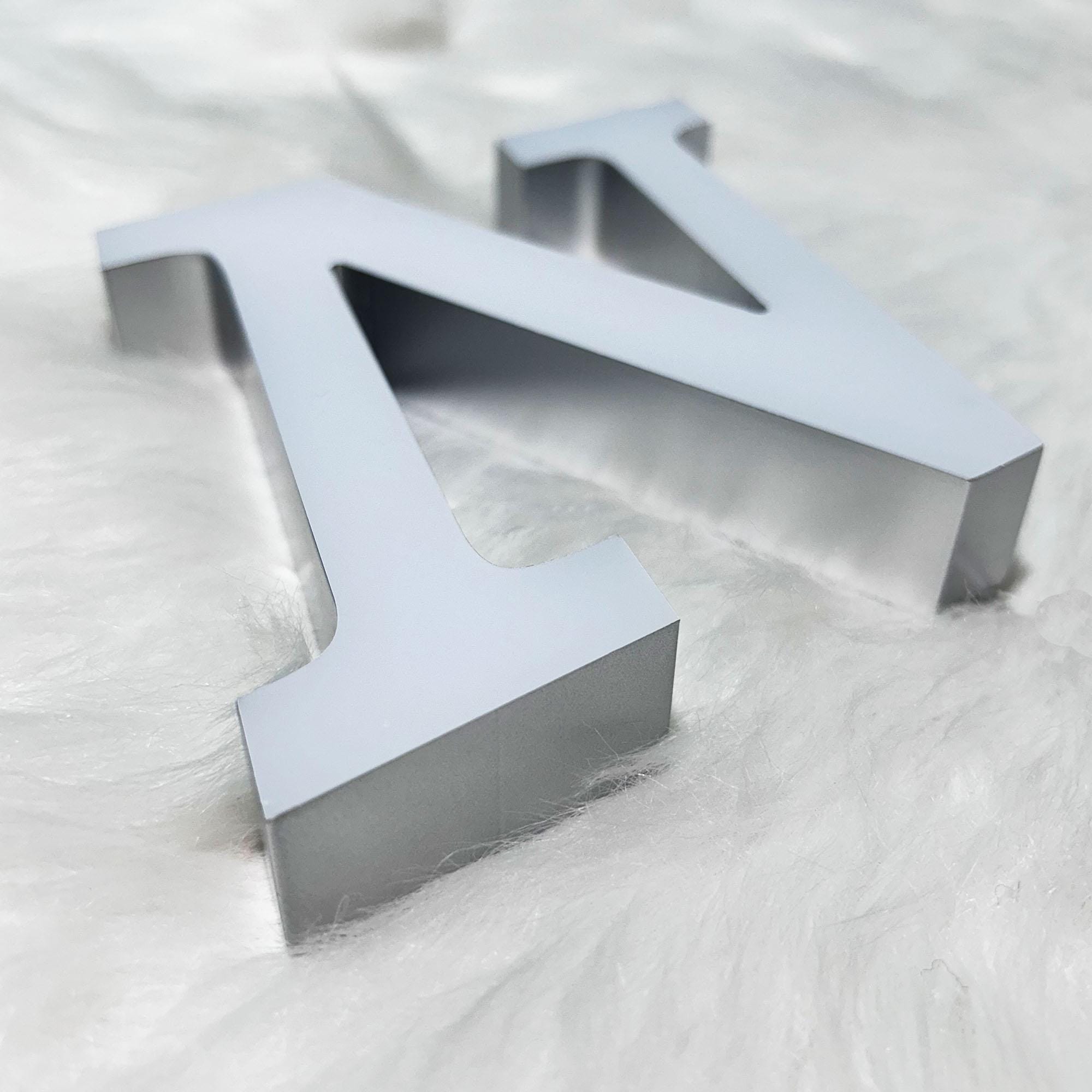 Custom Face-Lit Acrylic Letters | Personalized 3D LED Illuminated Acrylic Sign for Business & Events